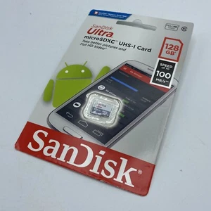 SanDisk Ultra MicroSDXC UHS-I Card 128GB - Picture 1 of 3