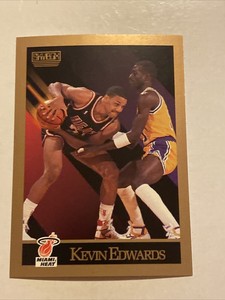 1990-91 SkyBox Kevin Edwards Miami Heat #146 NBA