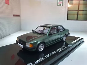 Coche diecast Ford Escort GL Mk3 1981 edición limitada verde RHD velocidad nuevo en caja - Imagen 1 de 10