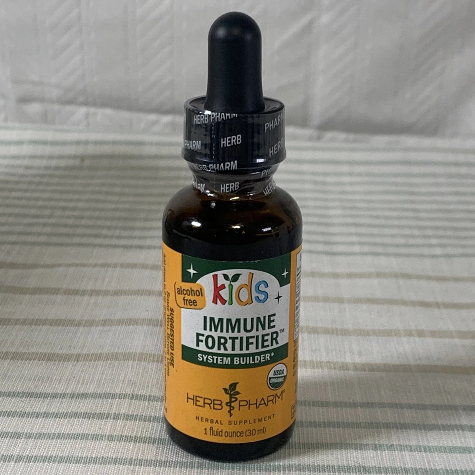 Kids Immune Fortifier Herb Pharm 1 Oz Exp 2022