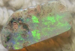 1.10ct Lightning Ridge Opal Rough Australian Gemstone, 11x6x2mm - Picture 1 of 11