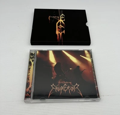Emperor Live Inferno 2 x CD Álbum CD Funda Cartón 27 Pistas Negro Metal Foto 1 de 4