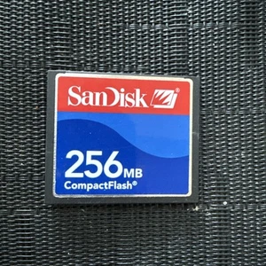 SanDisk Compact Flash Card 256 mb - Picture 1 of 2