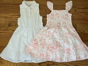 LOT OF 2 - Janie and Jack Dresses Girls Size 7 - Picture 1 of 7