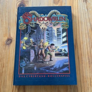 Shadowrun, 1. Edition, Grundregelwerk, Deutsch, 1990, RAR, Nummer 2 - Bild 1 von 9