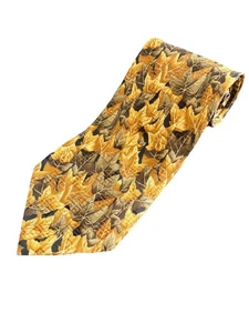 Givenchy Krawatte Golden Leaves  - Bild 1 von 4