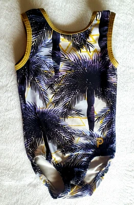 Plum Gymnastics Leotard Child Medium CM 6/8 Dance Ballet Cheer Costume Leo - Image 1 of 2
