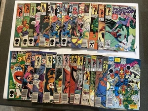 Spider-Man Copper Age 23 Book Lot VG Reader Copies Some Keys!! - Picture 1 of 8