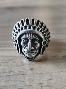 (1445)Sterling Silver 925 Native American Ring - Picture 1 of 3