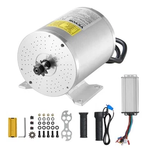 VEVOR 1800W bürstenloser Gleichstrommotor 48V 4500U/min Elektromotor Controller - Bild 1 von 12