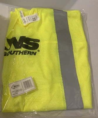 Nuevo Chaleco Reflectante de Seguridad Norfolk Southern Orr 5 Puntos Breakaway Talla 3X/4X Foto 1 de 4