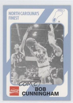 1989 Collegiate Collection/Coca-Cola North Carolina's Finest Bob Cunningham #124 - Image 1 of 2