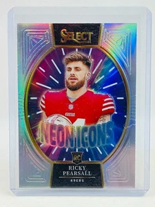 2024 Panini Select Ricky Pearsall RC Neon Icons Silver #6 - Picture 1 of 2