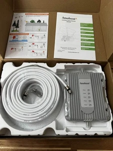 Amazboost Booster de téléphone portable pour kit amplificateur de signal domestique neuf dans sa boîte - Photo 1 sur 3