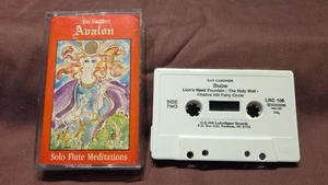 KAY GARDNER - Avalon, 1988 cassette, solo flute meditations, Ladyslipper Records - Picture 1 of 2