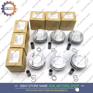 6x Pistons Rings Set Oversized +0.5 For Porsche VW Audi B9 S4 EA839 S5 3.0 TFSI - Picture 1 of 6