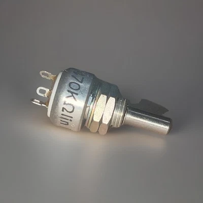 Ruwido 470kΩ Linear - 4mm - KERAMIK Poti HiFi - Drehpotentiometer - Vintage -NOS - Bild 1 von 3