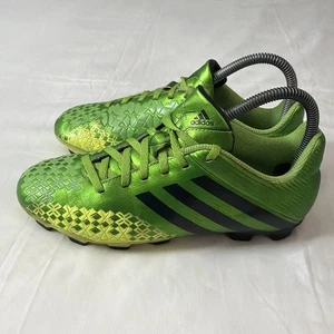 Scarpe tacchetti calcio Adidas Predator Absolion LZ TRX verdi taglia 5,5 Q21649 rare - Foto 1 di 24