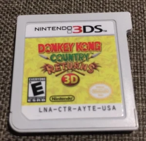 Donkey Kong Country Returns 3D (Nintendo 3DS, 2013) - solo cartucho - Imagen 1 de 2