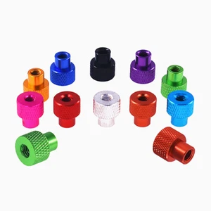 M3 KNURLED THUMB NUTS ALUMINUM HAND GRIP KNOBS ALUMINUM ALLOY NUTS COLORS - Picture 1 of 6