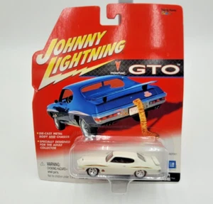 VTG Johnny Lightning Pontiac GTO 1971 Judge Die Cast Muscle Car NIP 1:64 White - Picture 1 of 6
