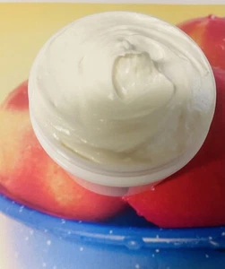 FRESH PEACH TRIPLE WHIPPED SHEA NATURAL BODY BUTTER UNREFINED 16 OZ - Picture 1 of 1