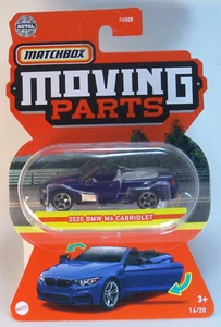 Matchbox 2021 - Moving Parts #16/20 - 2020 BMW M4 Cabriolet - Picture 1 of 1