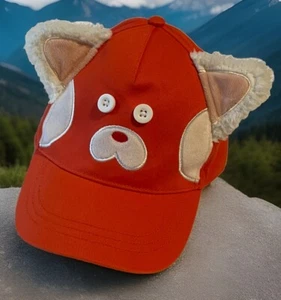 Disney Pixar Mei Mei Turning Red Panda Youth Size Baseball Cap Adjustable EUC - Picture 1 of 7