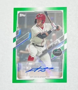 2021 Topps Pro Debut Michael Busch RC #PD-85 - /99 Green Parallel - CUBS! - Picture 1 of 2