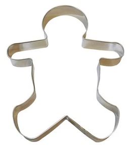 Large 8'' Gingerbread Boy Man Christmas Cookie Cutter - Picture 1 of 7