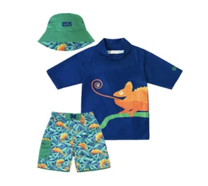 Jungen Badeanzug Outfit UPF 50+ Sonnenschutz Hautausschlag - Bild 1 von 13