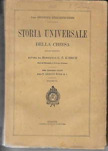 1907 - G. HERGENROTHER - STORIA UNIVERSALE DELLA CHIESA VOL.VI - P. ENRICO ROSA - Picture 1 of 2