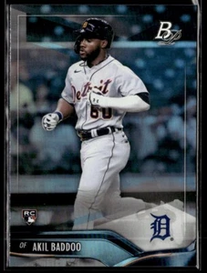 2021 Topps Bowman Platinum Akil Baddoo RC #90 Detroit Tigers - Picture 1 of 2