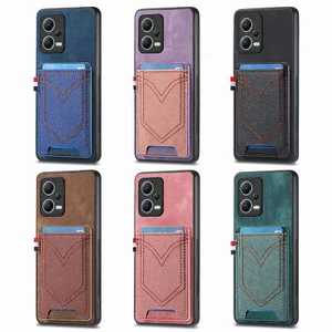Für Xiaomi 13 12T K50 Poco X5 M5 F5 Pro Redmi Slim Demin Kartensteckplatz Handyhülle - Bild 1 von 18