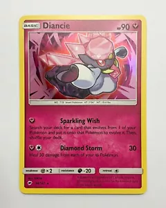 Diancie Holo 94/147 - Pokemon Card Burning Shadows Rare - MINT PACK FRESH - Picture 1 of 2