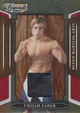 2008 Donruss Sports Legends Materials Mirror Red #46 Urijah Faber Trunks /450