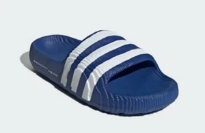 Adidas Adilette 22 Slides Blue (Size: M12/W13) - Picture 1 of 8