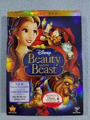 NEW SEALED DISNEY'S BEAUTY AND THE BEAST 2-DISC DVD SPECIAL EDITION 2010 - Image 1 of 2