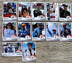 Juego de 12 cartas poste y ganadores Parkside Indycar Milwaukee Dual INDY 2024 - Imagen 1 de 12