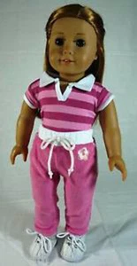 DOLL TERRY CLOTH SWEATSUIT - fits 18" Dolls and American Girl Dolls - Picture 1 of 2