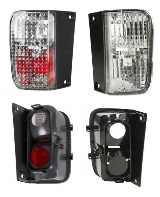 PAIR / SET REAR REVERSE / FOGH LIGHT LAMPS (EUR) FITS RENAULT TRAFIC OPEL VIVARO - Image 1 of 4