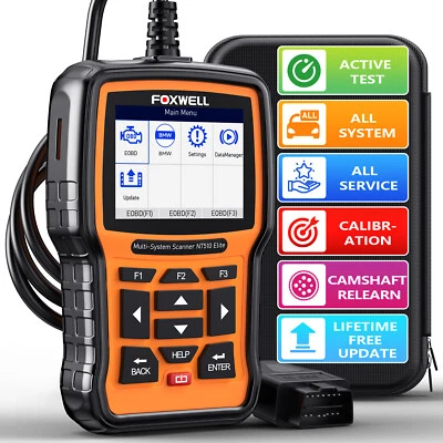 FOXWELL All System Automotive OBD2 Scanner Bidirectional For Ford F150 F250 F350 - Image 1 of 4