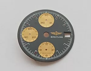 Breitling Black Dial Dial for Chronomat 81950 13047 13048 13050 - Picture 1 of 3