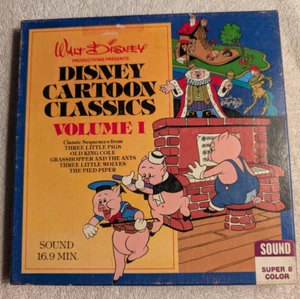 Walt Disney Cartoon Classics Volume 1 8 MM Color Movie - Picture 1 of 5