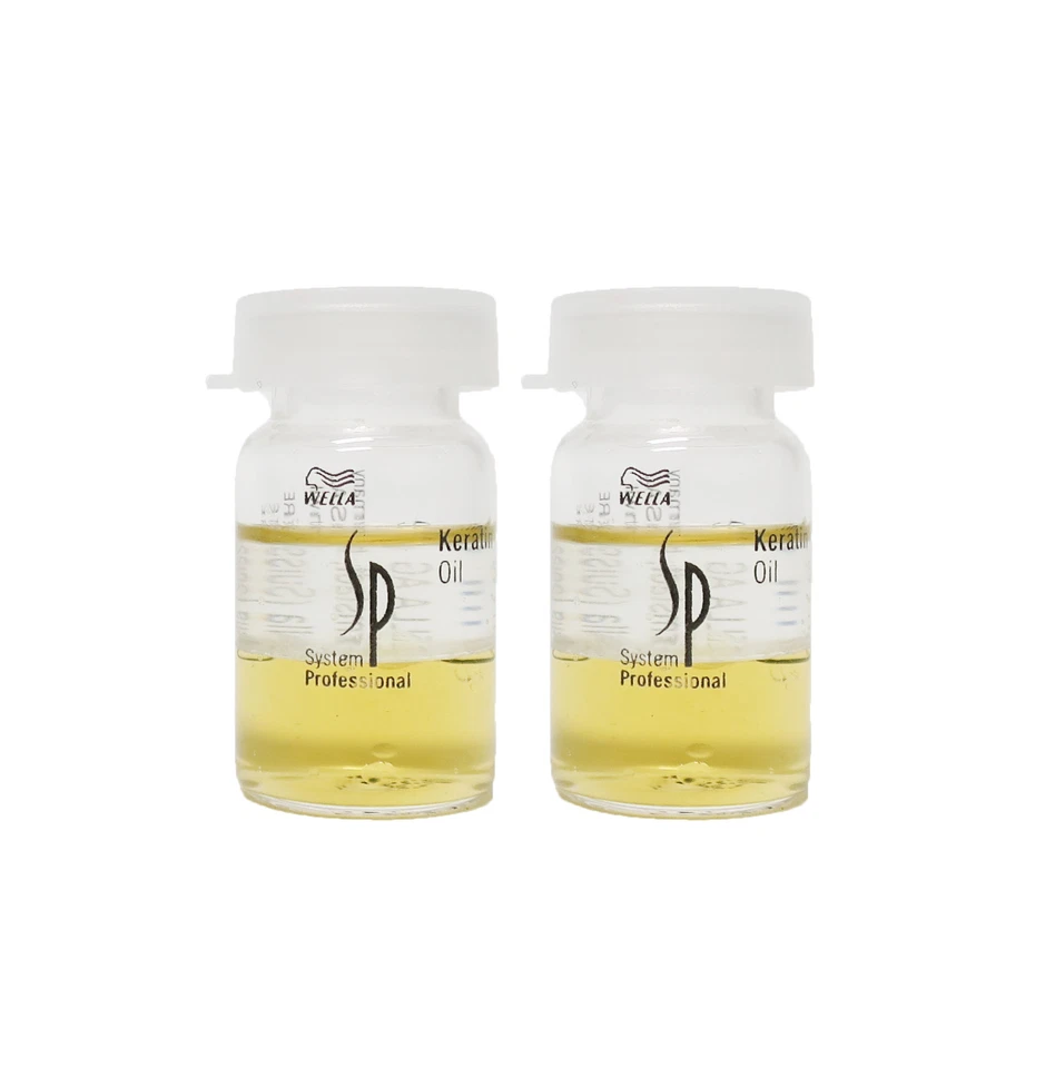 Wella System专业角蛋白精油浓缩极度干燥头发2瓶 — 第 1/2 张图片
