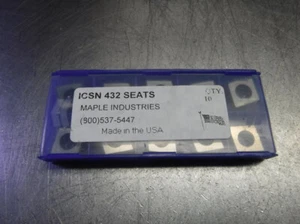 Maple Insert Seats QTY10 ICSN 432 (LOC319) - Picture 1 of 4