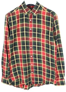 GANT Midtown Twill Regular Fit Shirt Men's LARGE Casual Plaid Button Down - Picture 1 of 7