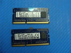 Dell Inspiron 5437 Kingston 8GB 2x4GB SO-DIMM Memory RAM PC3L-12800S KNWMX1-HYA - Picture 1 of 2