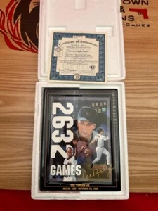 Cal Ripken Jr.  2632 Games Bradford Exchange Plate Baltimore Orioles - Picture 1 of 2