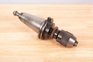 Albrecht 3-16 1/8-5/8" Keyless Drill Chuck w/ Lyndex CAT50 Arbor - Picture 1 of 5